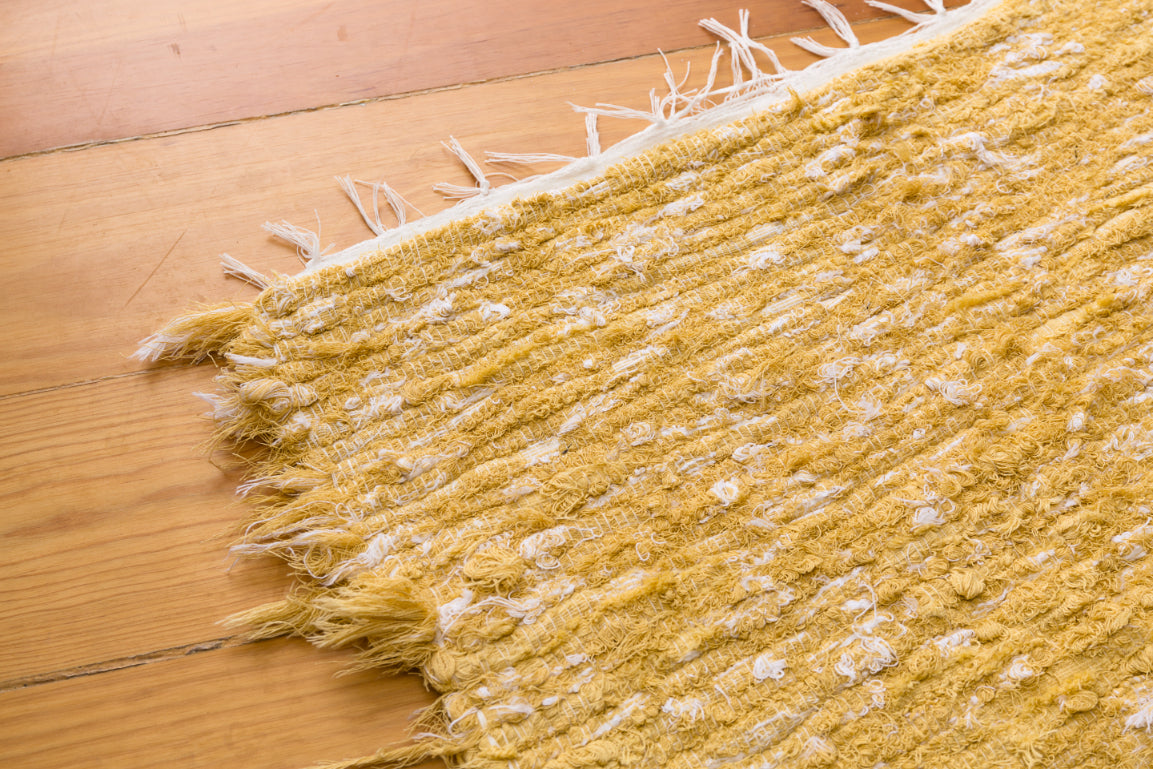 Yellow rug