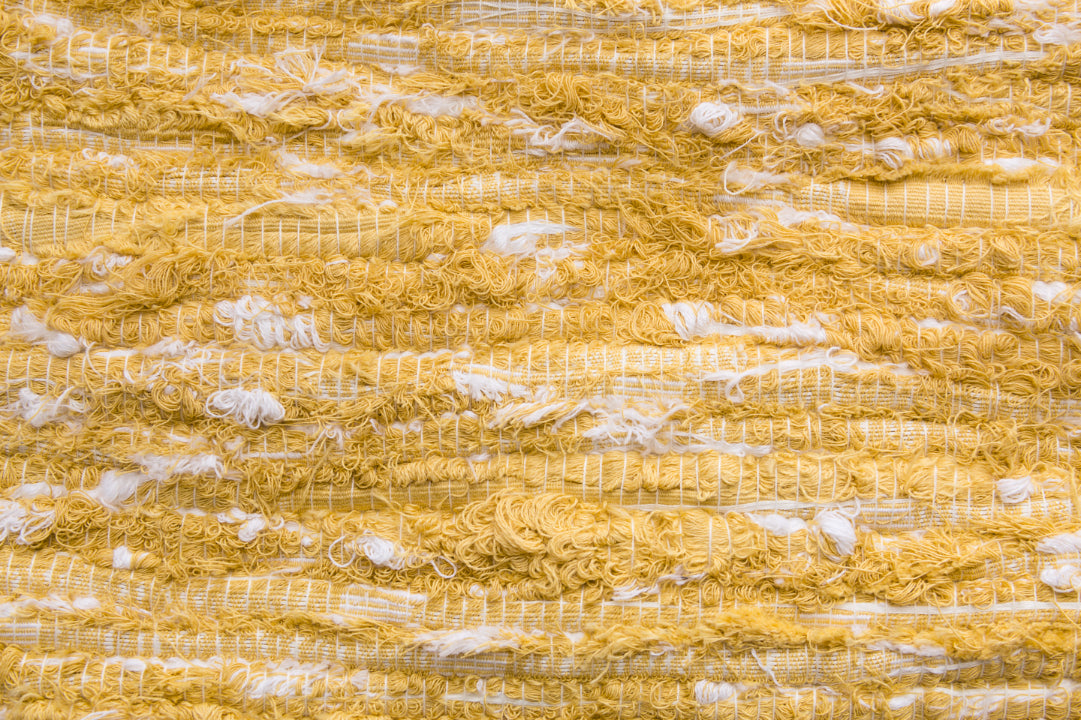 Yellow rug