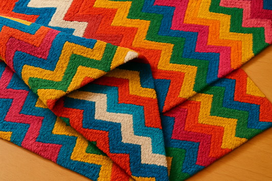 Upcycled rug
