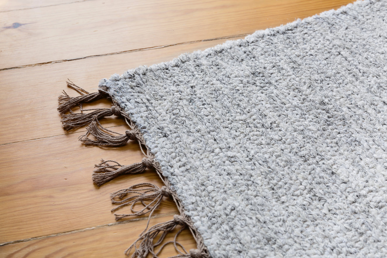 Gray rug