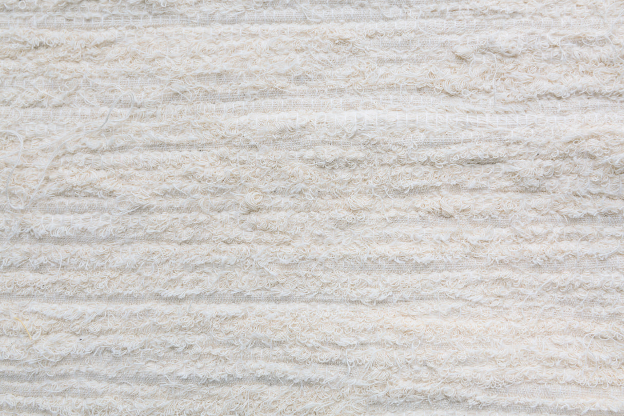 White rug
